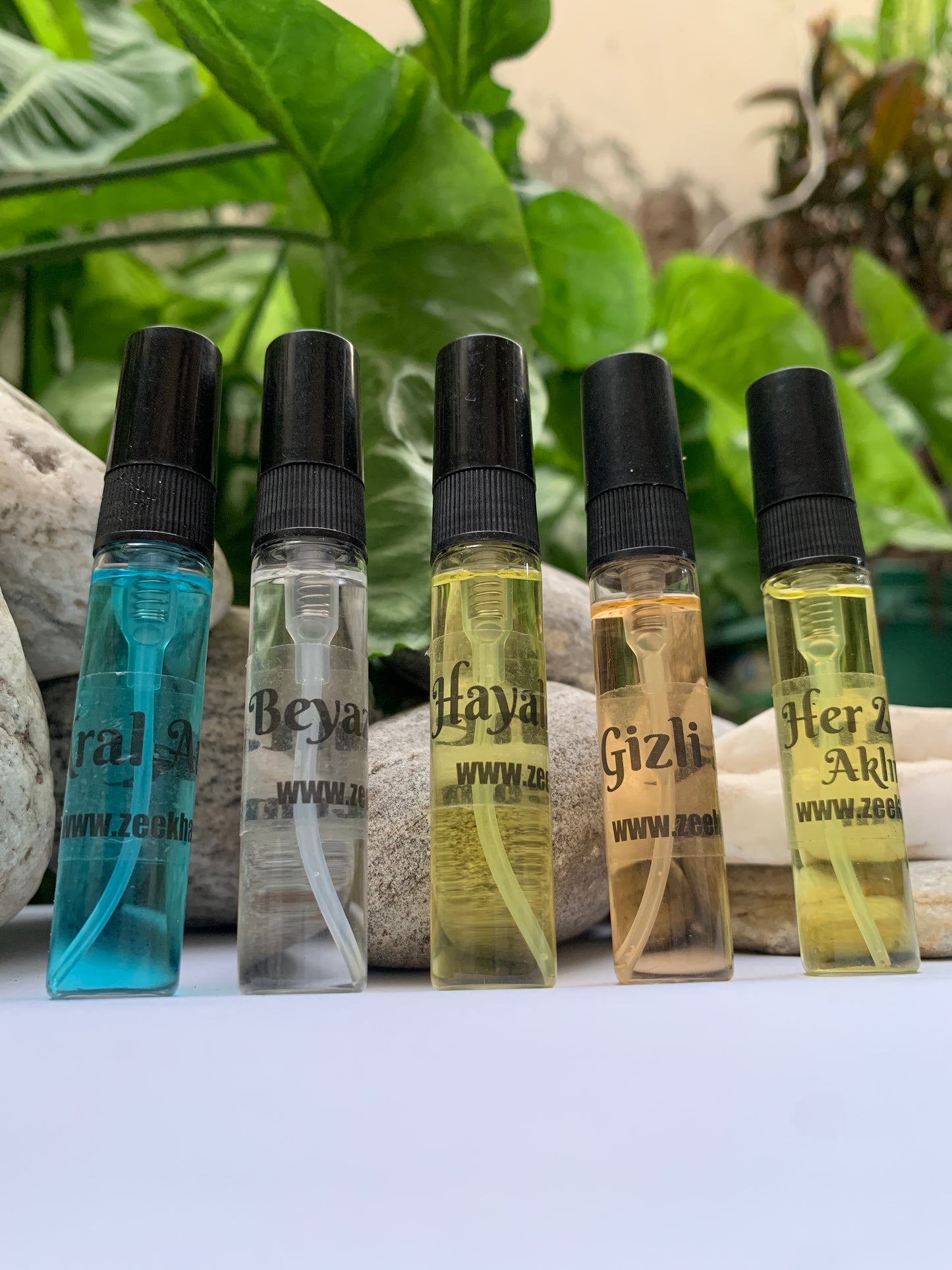 5- 5ml testers Set